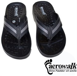 Aerowalk sandal MENS - Black/Grey
